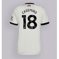 Camiseta Manchester United Casemiro #18 Tercera Equipación Replica 2024-25 mangas cortas